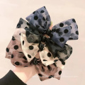 New Korean bow hair clip small fragrance wind clip ins web celebrity sen large hair clips for women